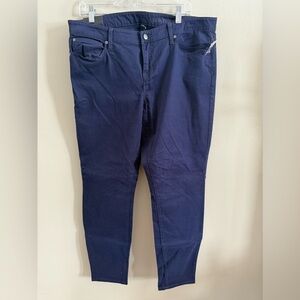 NWT Gap Premium Super Skinny Navy Jeans - Size 18 reg